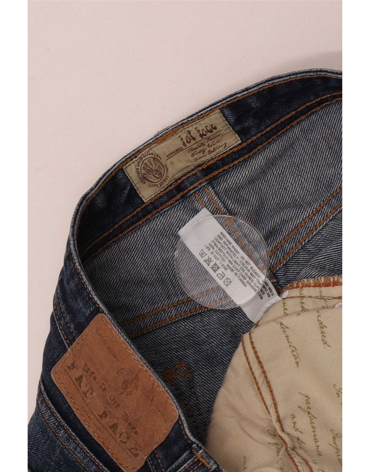 Fedt ansigt herre straight jeans W36 L31 marineblå bomuld