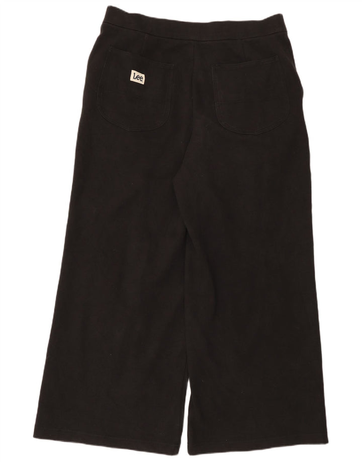 Lee Kvinders Wide Leg Casual Bukser W36 L30 Sort