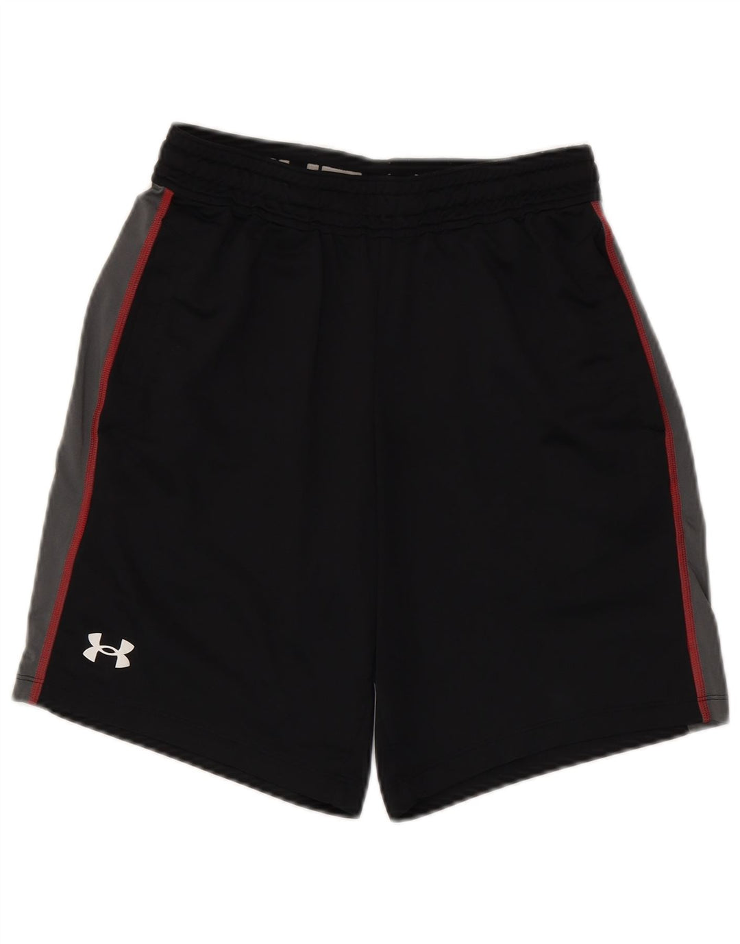 UNDER ARMOUR Sportsshorts til mænd Small Black Colourblock Polyester