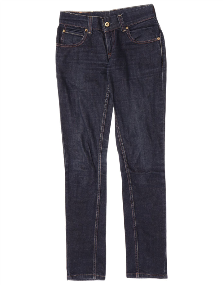 Levi's Dame 603 Slim Jeans W28 L31 Marineblå Bomuld