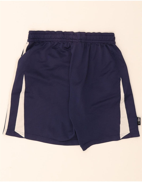 Adidas Herre Climalite Sport Shorts Medium Navy Blue Colourblock Polyester