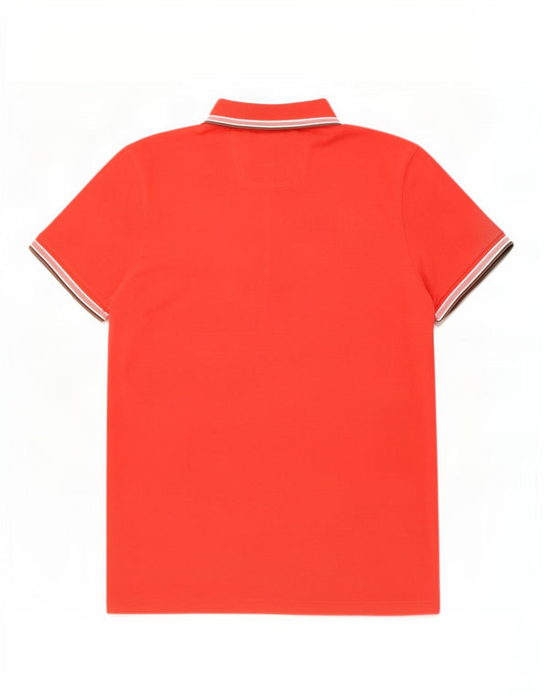 Hugo Boss Herre Modern Fit Polo Shirt 2XL rødstribet bomuld