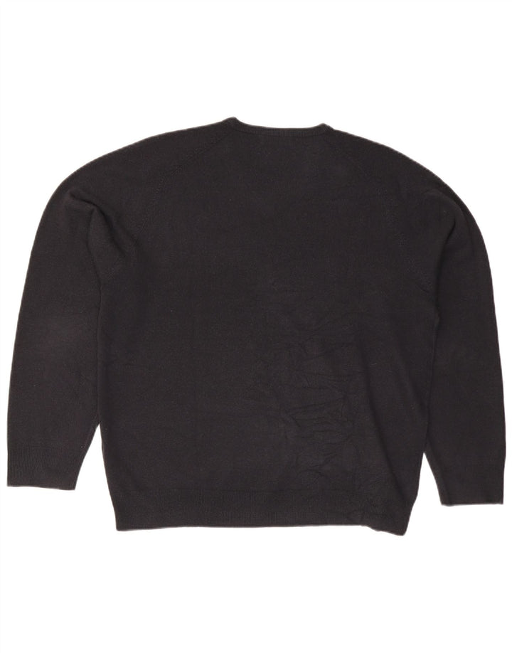 Marks & Spencer Herre Blue Harbor V-hals sweater Large Navy Blue