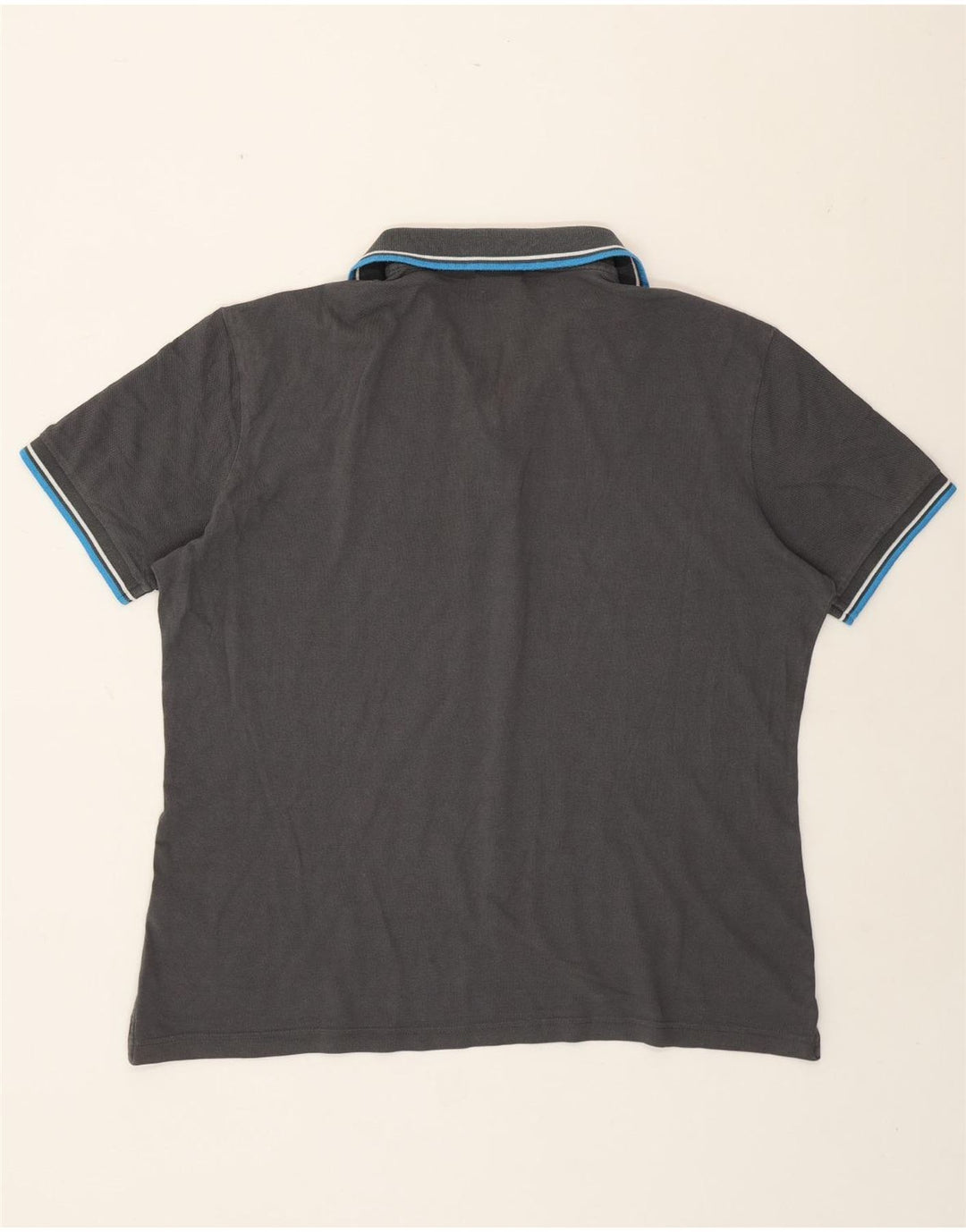Diadora herre poloshirt XL grå bomuld