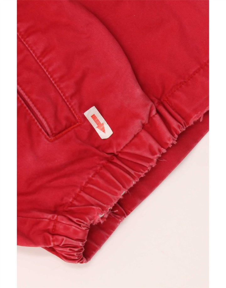 Gant Bomber Jacket UK 44 2XL Rød Bomuld