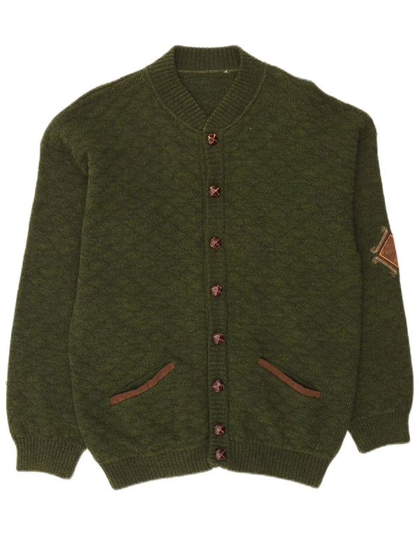 Vintage herre cardigan sweater 2XL Khaki