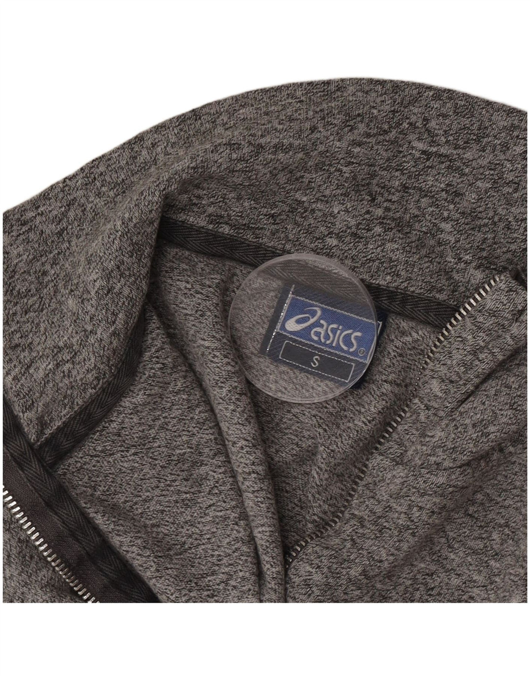 Asics herre cardigan sweater lille grå