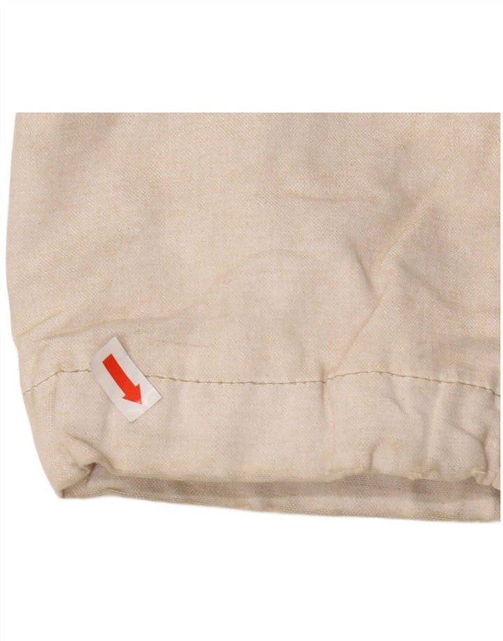 MURPHY & NYE Dobbeltradet frakke til kvinder UK 14 Medium Beige Bomuld