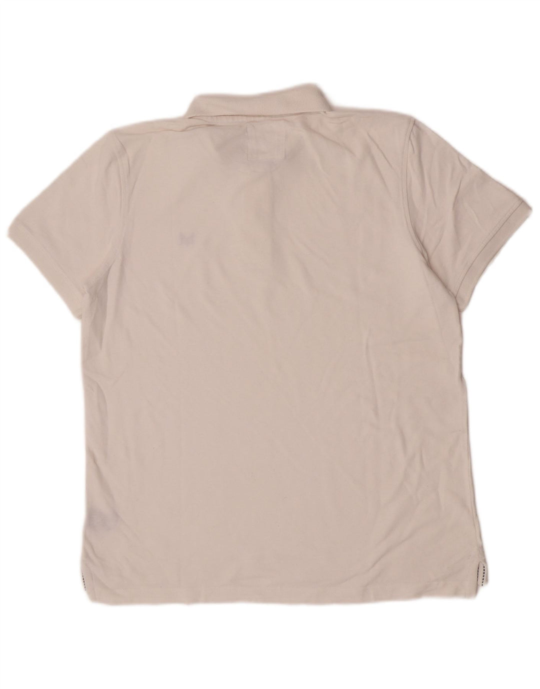 Besætningstøj Herre poloshirt Stor hvid bomuld