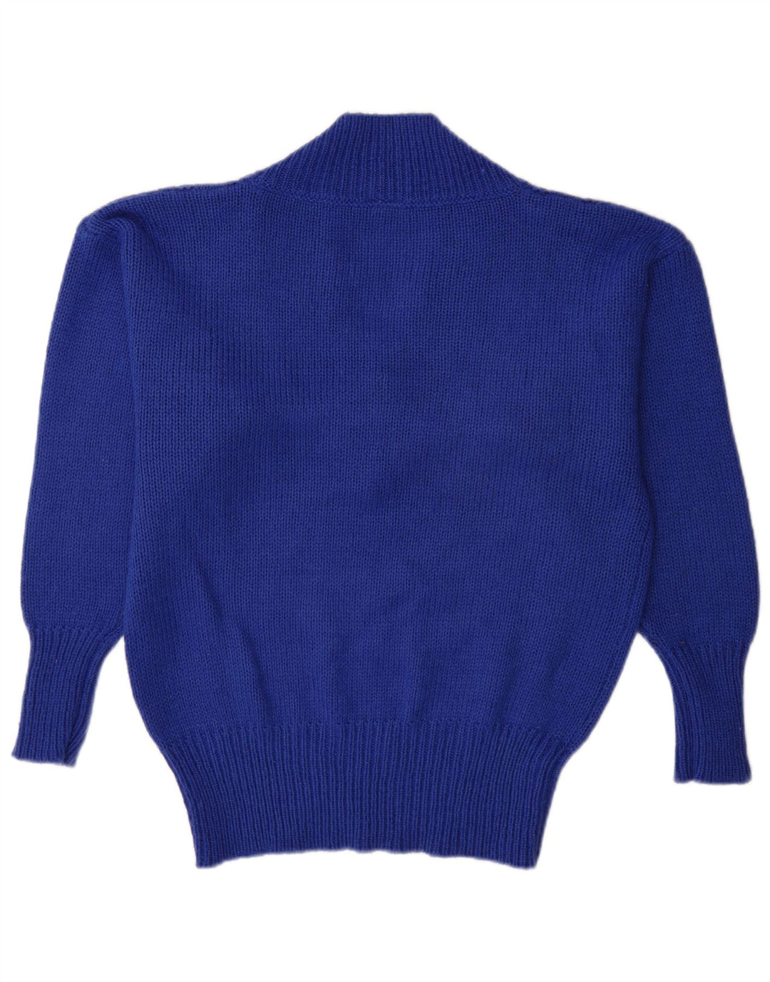 C & A Dame V-hals sweater EU 40/42 Medium Blue Acryl