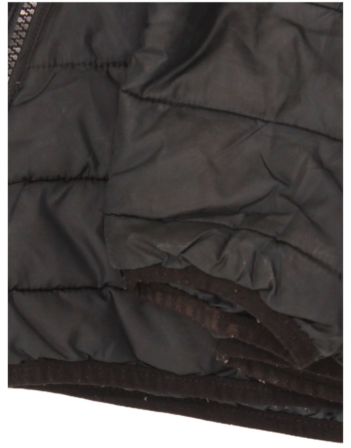 Jack & Jones Herre hættepolstret jakke UK 40 Stor sort polyester