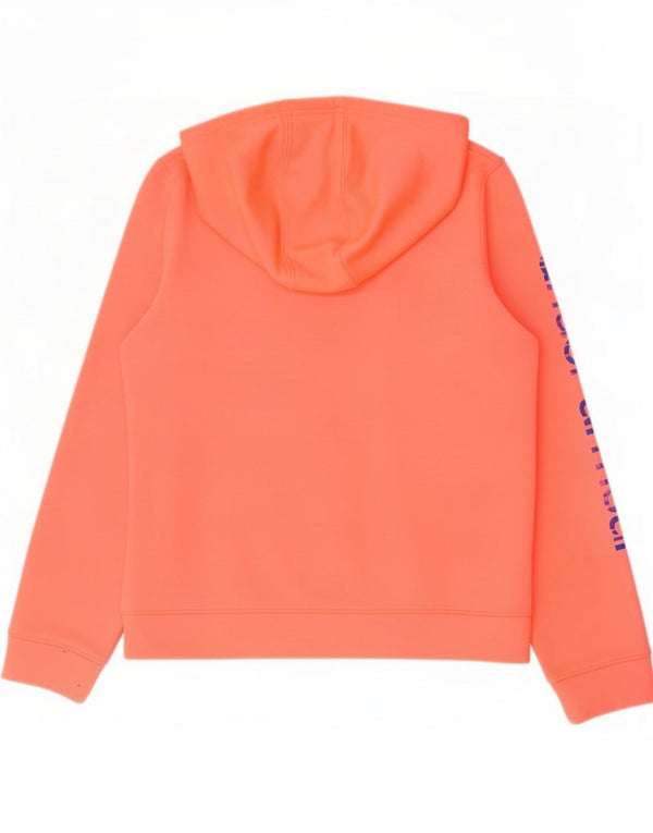 Under Armour Girls Grafisk hættetrøje med lynlås 11-12 år Large Pink