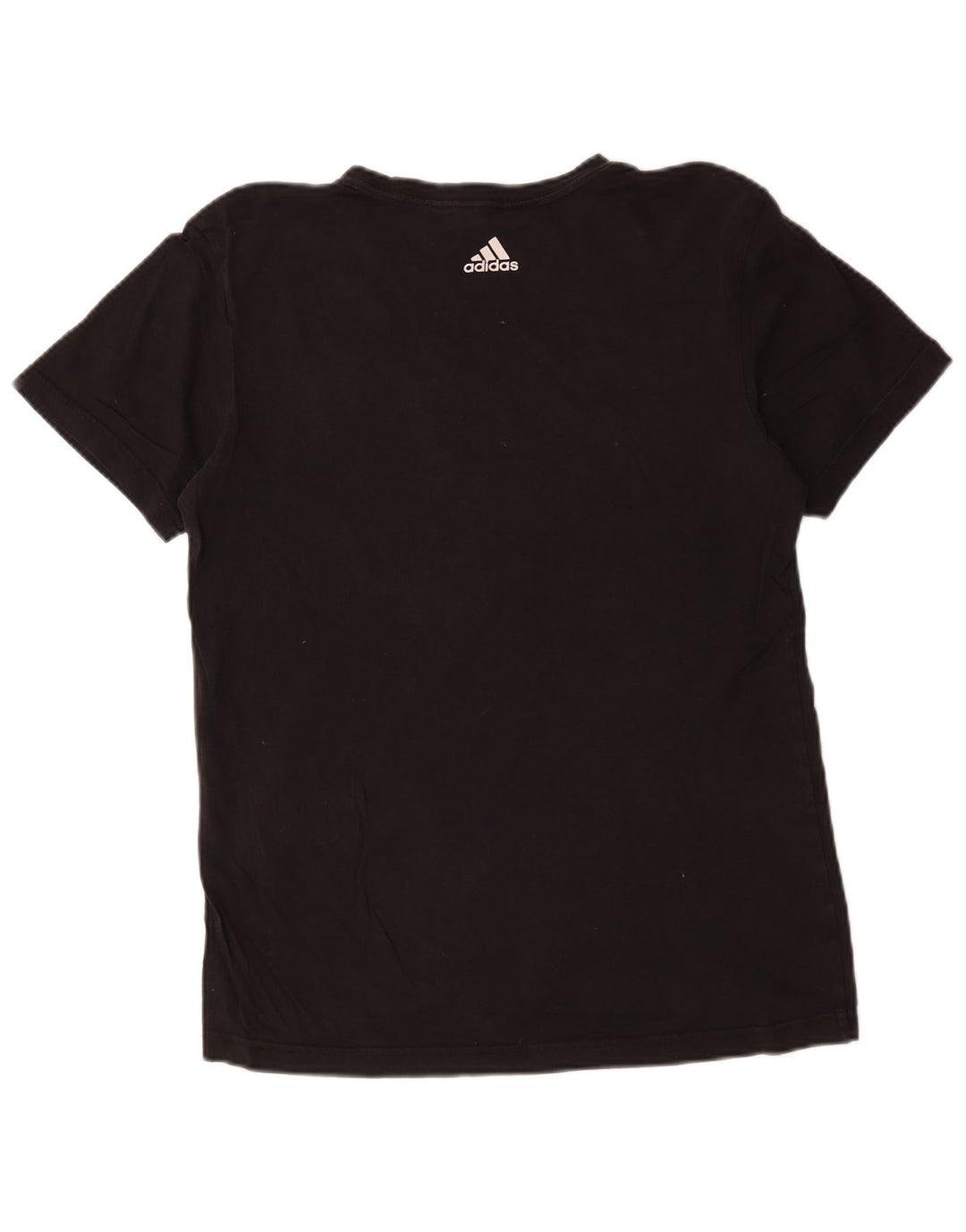 Adidas Herre grafisk T-shirt Top Medium Sort