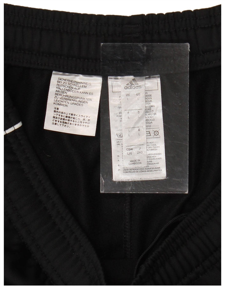 ADIDAS Træningsdragt til mænd Joggers Stor sort polyester