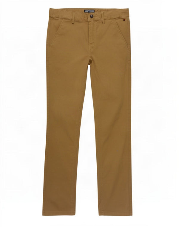 Tommy Hilfiger drenge slim chinobukser 13-14 år W28 L28 Beige bomuld