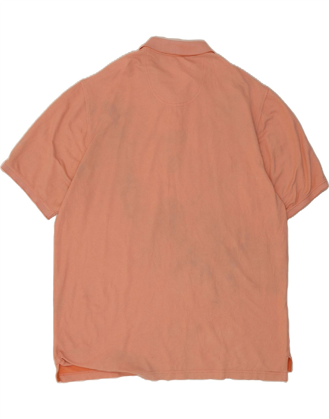 IZOD Mens Polo Shirt 2XL Orange Cotton Vintage Izod and Second-Hand Izod from Messina Hembry 