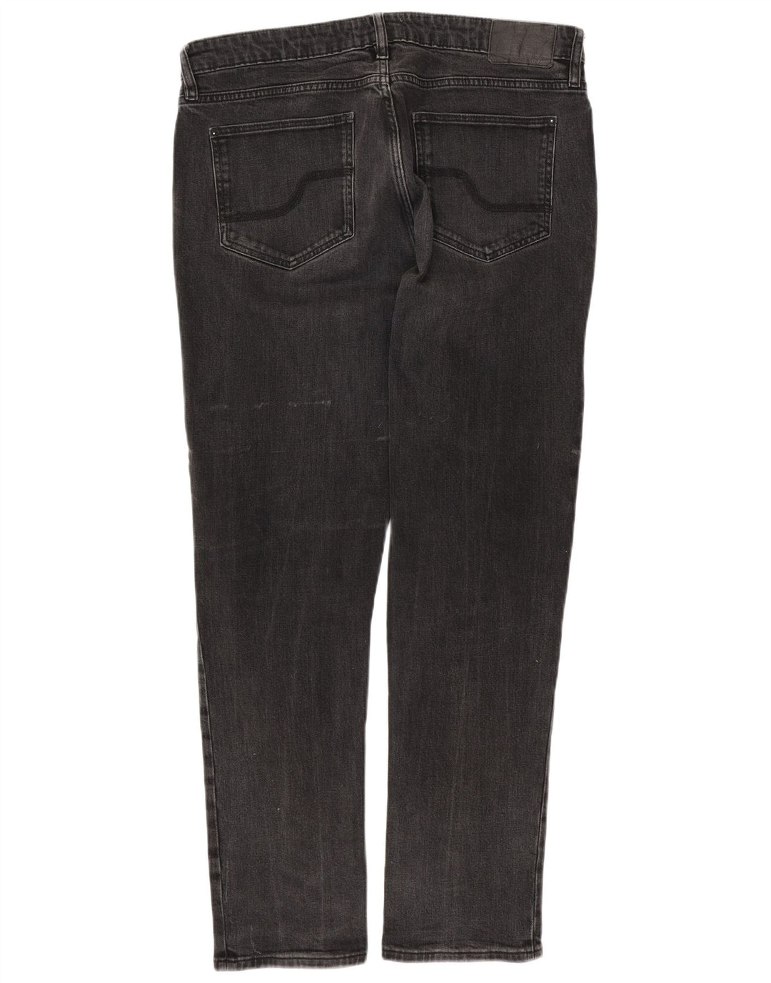 FAT FACE Herre Slim Jeans W36 L31 Grå Bomuld