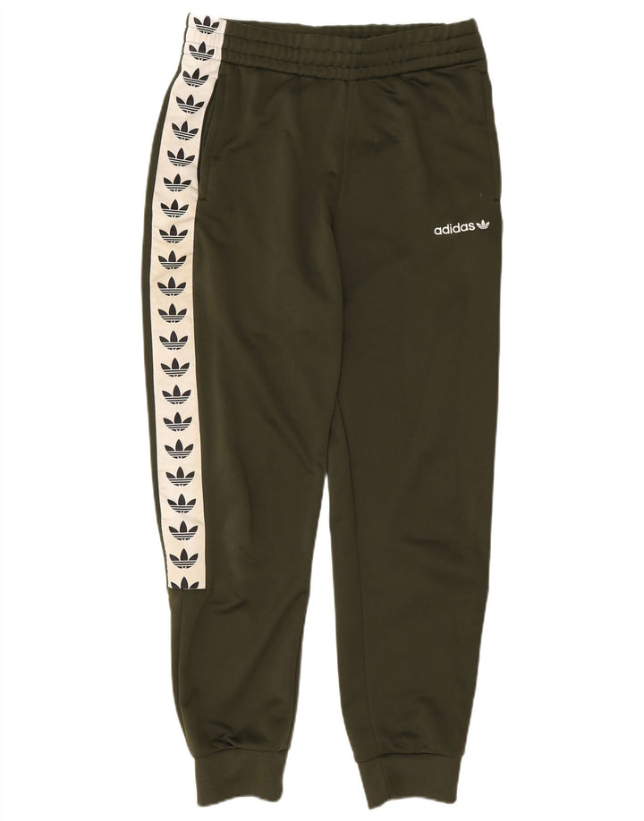 Adidas Herre grafisk træningsdragt Bukser Joggers Medium Khaki Colourblock