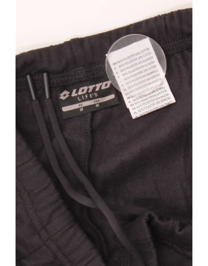 Lotto Womens Life's træningsdragt Bukser UK 14 Medium Sort Polyester