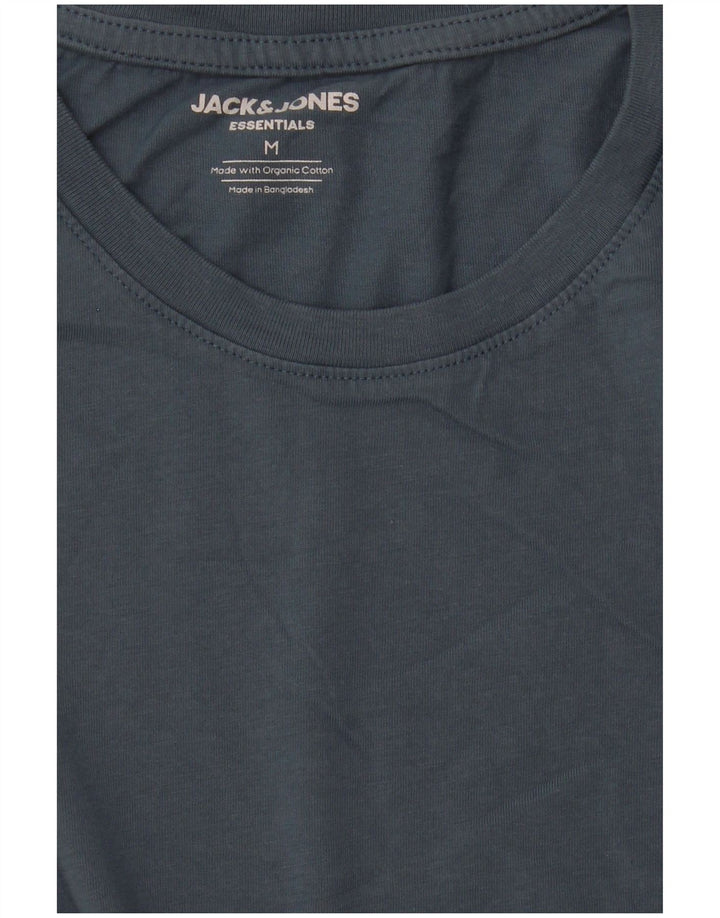 Jack & Jones Herre T-Shirt Top Medium Blå Bomuld