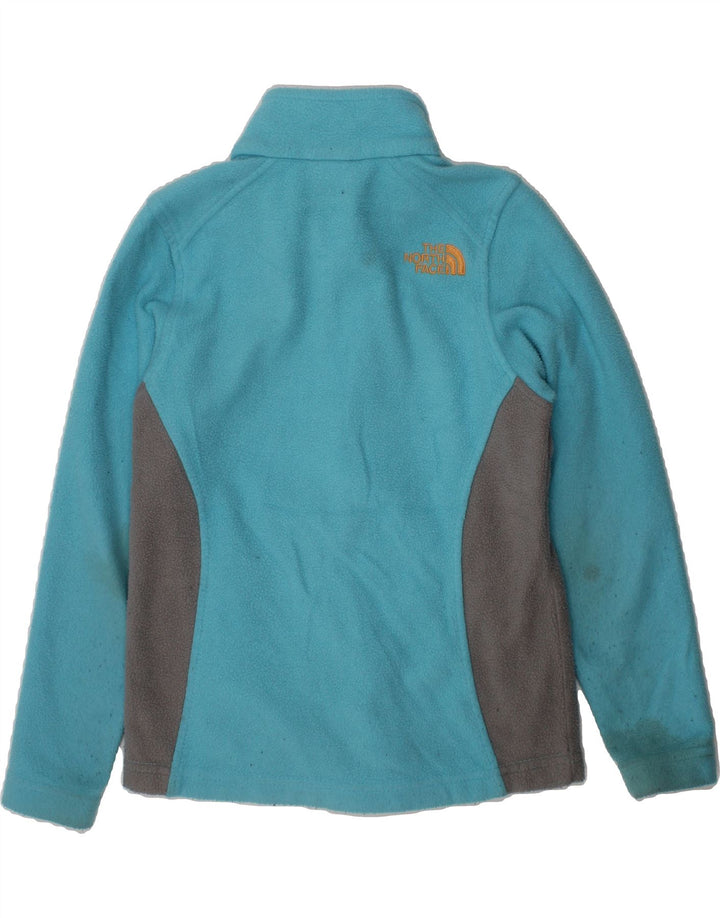 THE NORTH FACE Girls Fleece Jacket 5-6 Years XS Turquoise Polyester Vintage The North Face and Second-Hand The North Face from Messina Hembry 