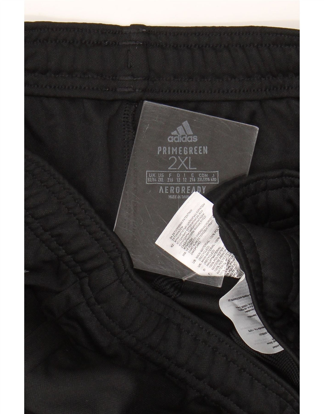 Adidas Aeroready træningsdragt bukser til mænd 2XL sort polyester