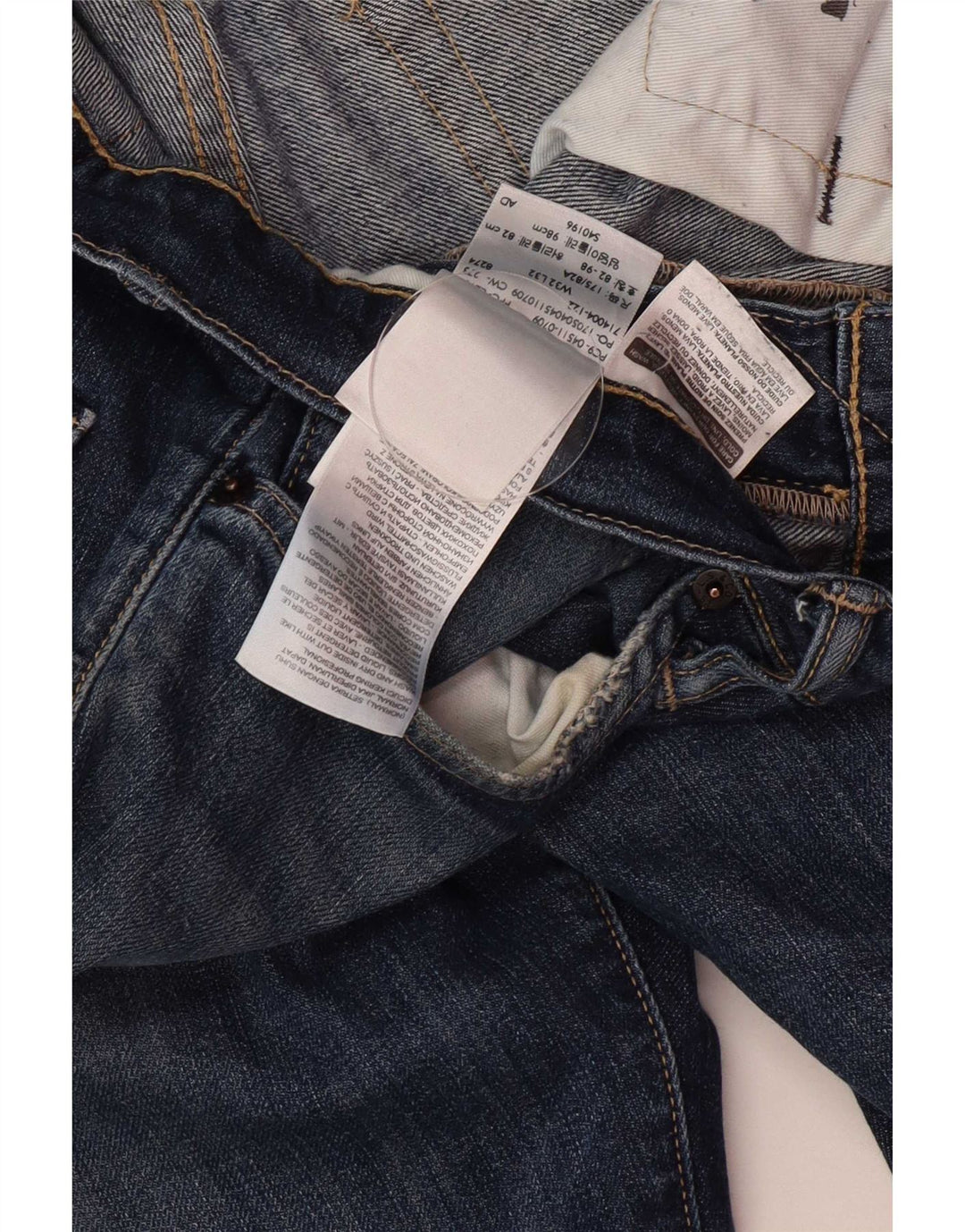 Levi's Herre 511 Slim Jeans W32 L32 Blå Bomuld