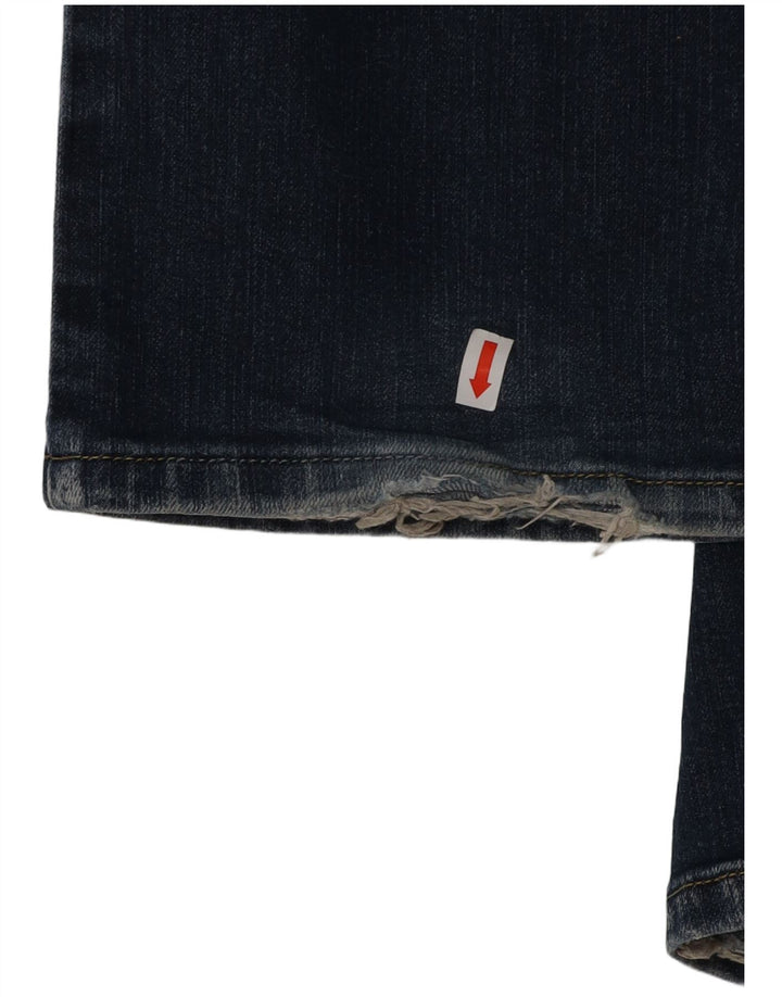 DIESEL Dame Bootzee Regular Slim Bootcut Jeans W28 L35 Blå Bomuld