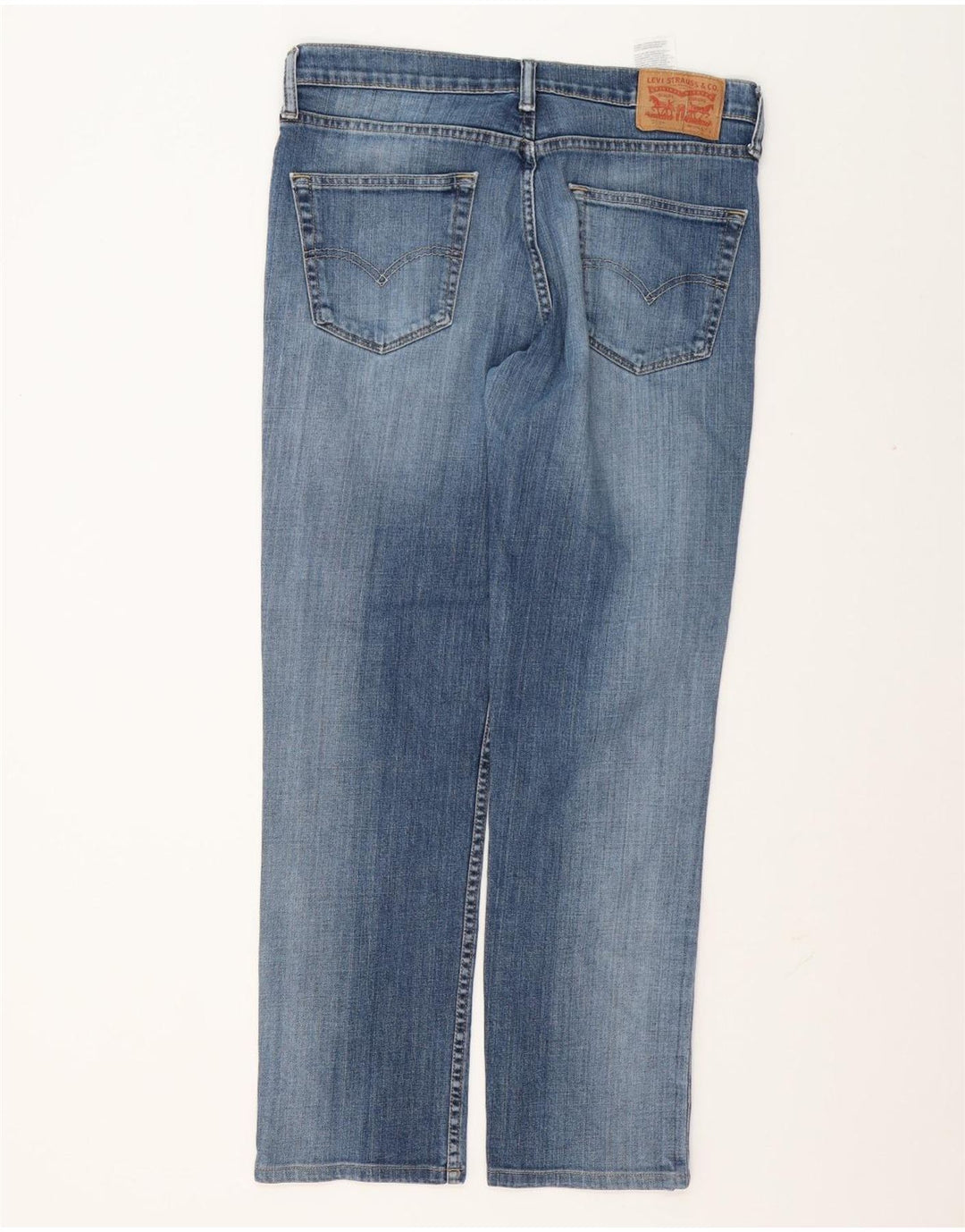 Levi's Herre 511 Distressed Slim Jeans W34 L29 Blå Bomuld