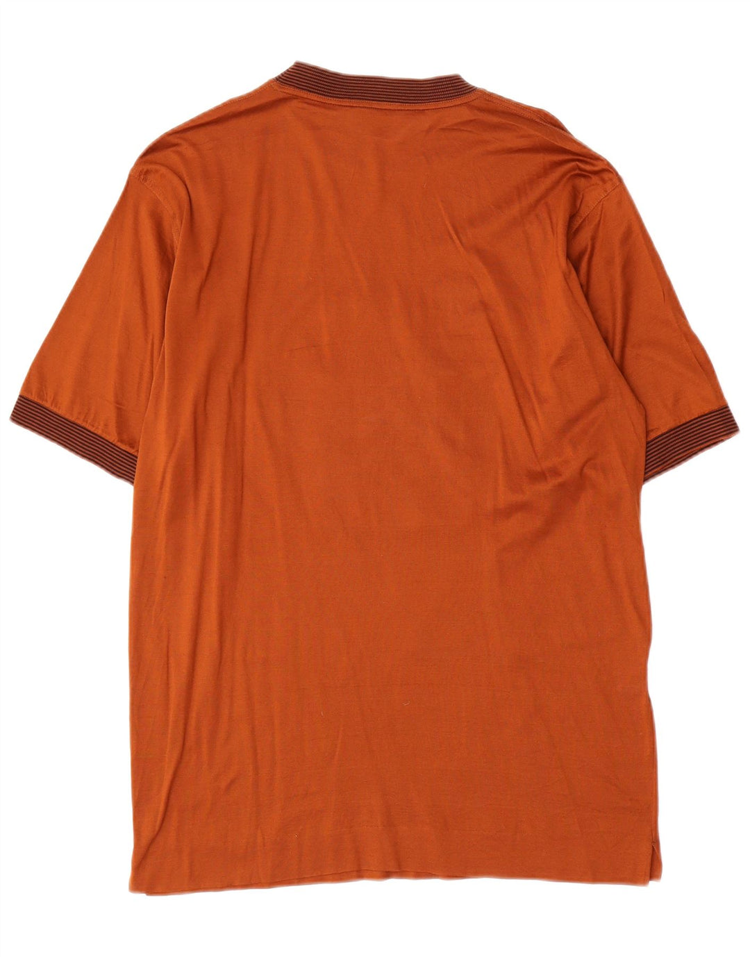 Vintage herre grafisk T-shirt top medium brun