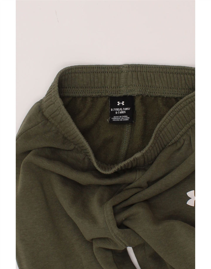 Under Armour Boys træningsdragt Bukser Joggers 6-7 år Khaki