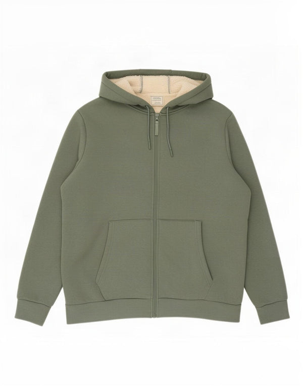 Mountain Warehouse Dame Oversized hættetrøje med lynlås UK 18 XL Grøn