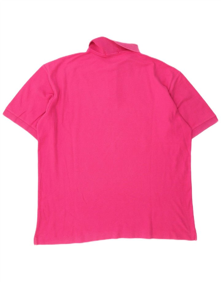 Fila Polo Shirt til mænd IT 56 XL Pink Bomuld