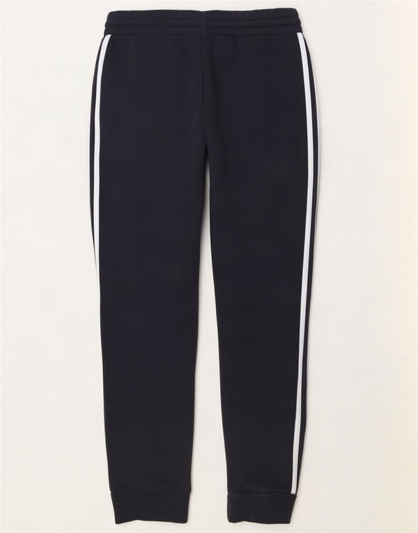 Adidas Mens Tracksuit Trousers Joggers Medium Navy Blue Cotton