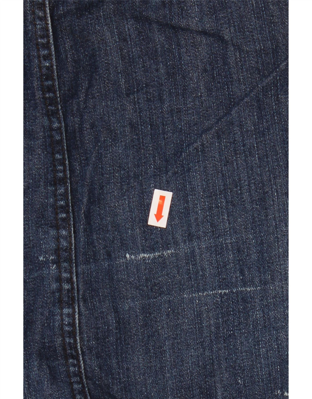 BODEN Dame Denim Nederdel UK 14 Large W32 Navy Blue Bomuld