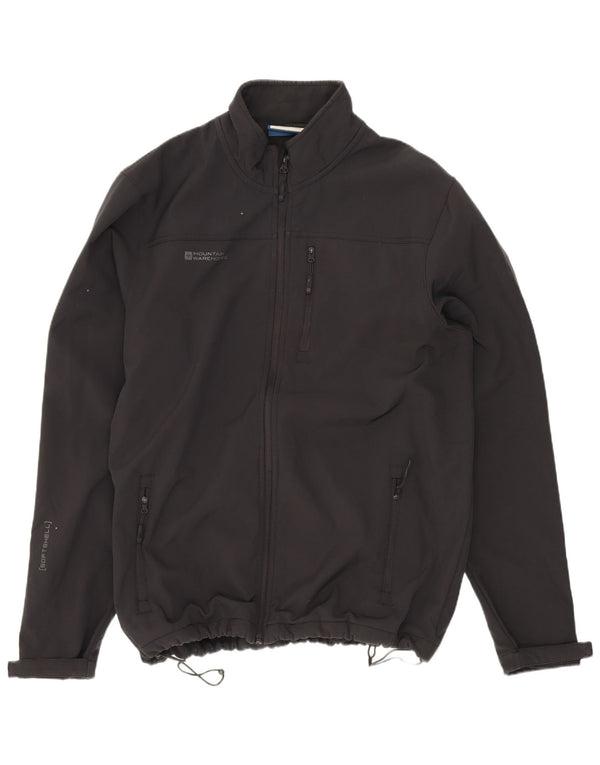 Mountain Warehouse Herre Windbreaker Jacket UK 40 Large Black Polyester