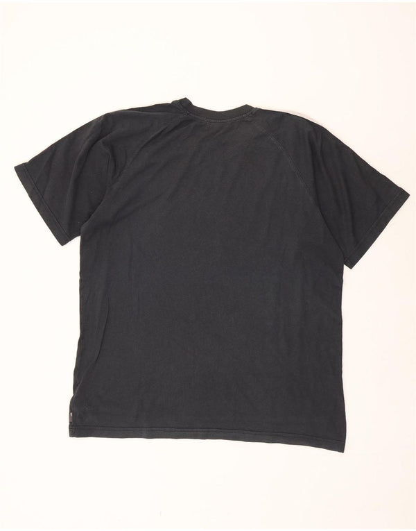 Adidas herre T-shirt top XL marineblå bomuld