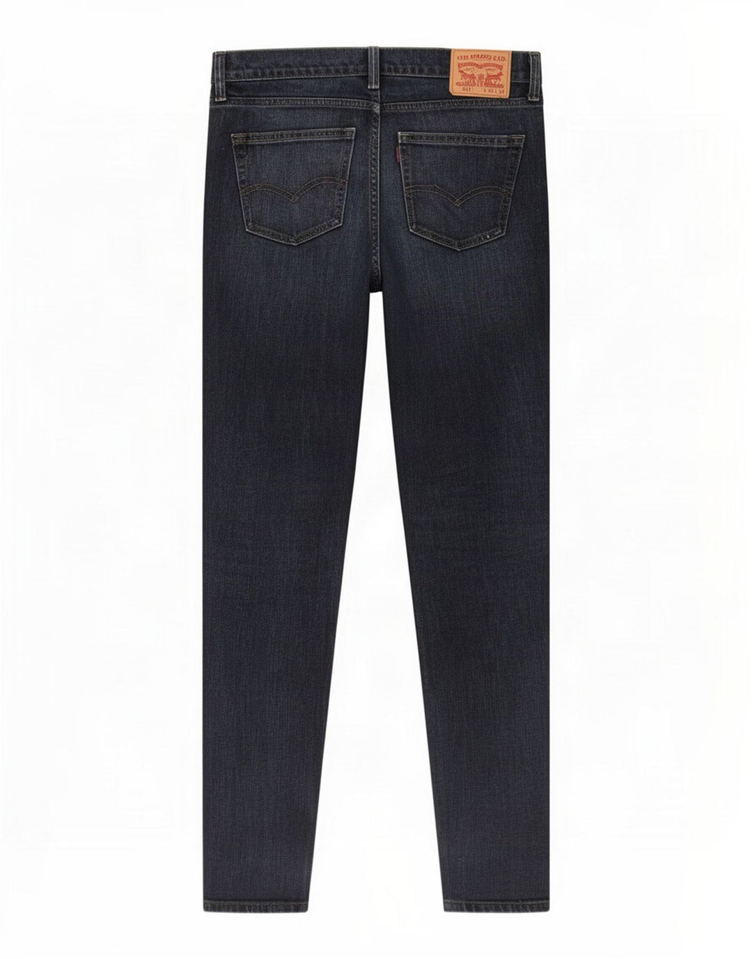 Levi's Herre 511 Slim Jeans W33 L34 Marineblå Bomuld