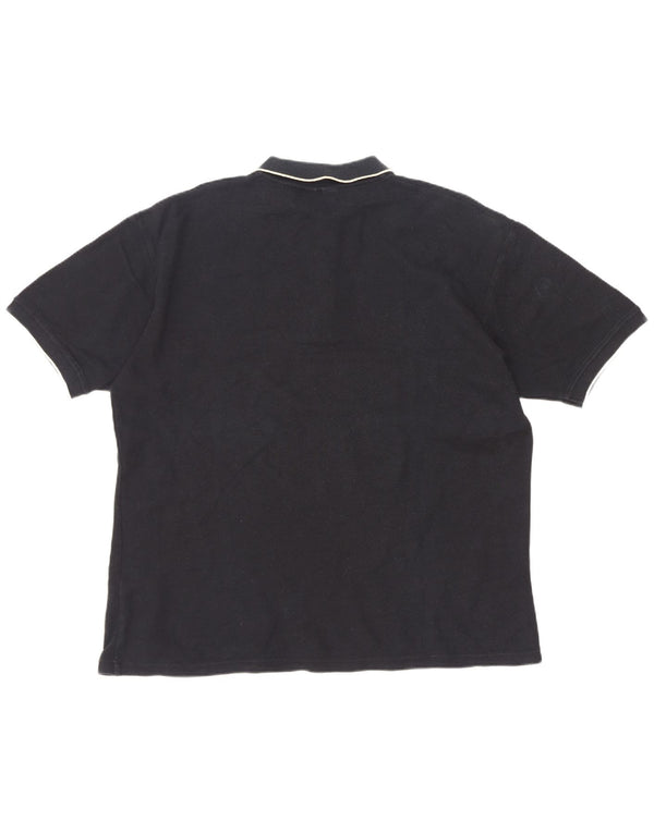 Fila Herre poloshirt XL Sort bomuld