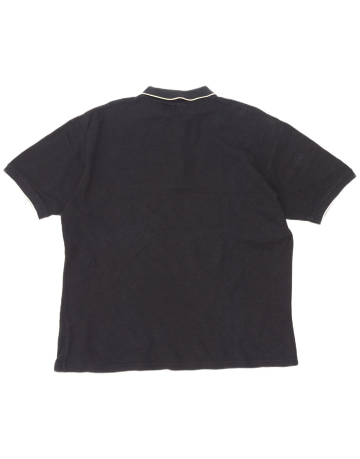 Fila Herre poloshirt XL Sort bomuld