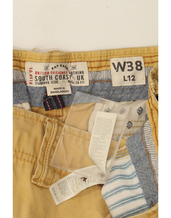 Fat Face Herre Cargo Shorts W38 XL Beige Bomuld