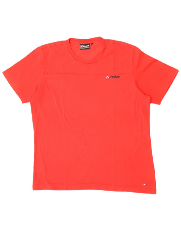 Lotto Herre T-Shirt Top XL Rød