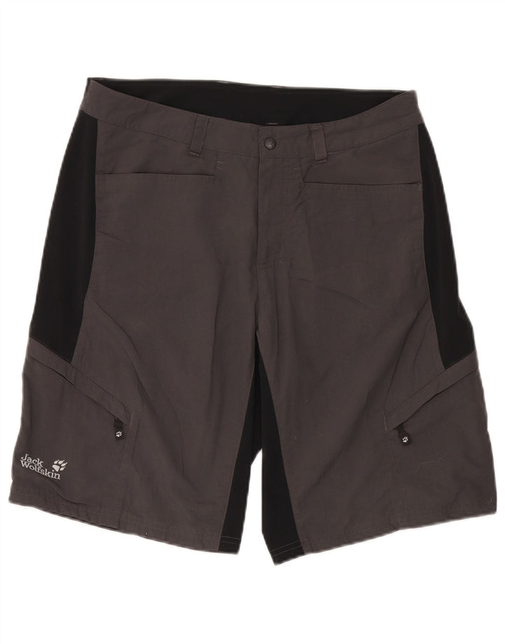 Jack Wolfskin Herre Cargo Shorts EU 48 Medium W32 Grå Colourblock