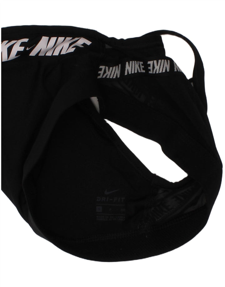 Nike polstret sports-bh-top lille sort polyester sport