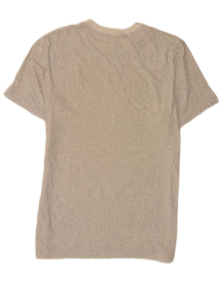 Nike Regular Graphic T-Shirt Top UK 14 Stor grå plettet bomuld