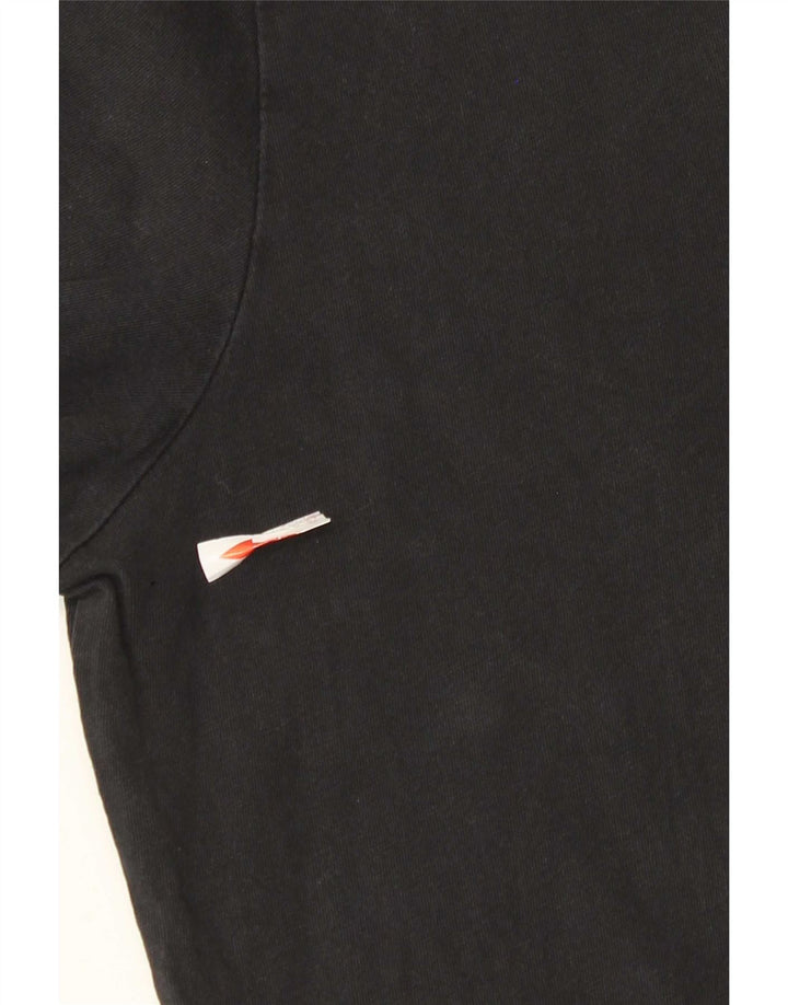 Nike grafisk T-shirt top til mænd, stor sort