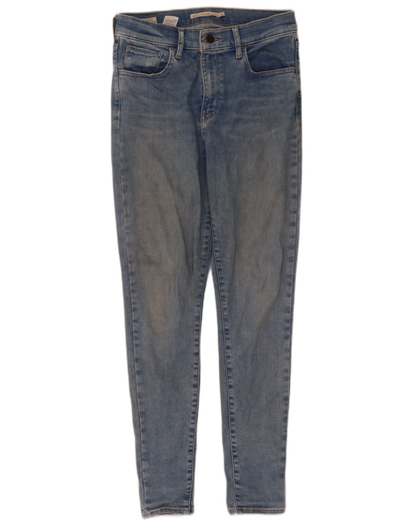 Levi's Womens 720 High Rise Super Skinny Jeans W27 L28 Blå