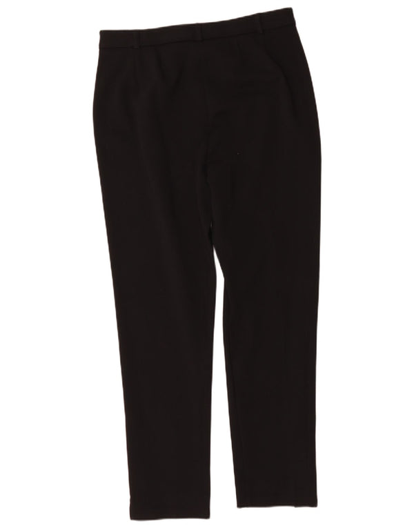 Marks & Spencer Damebukser med høj talje jakkesæt UK 14 Large W32 L29 Sort