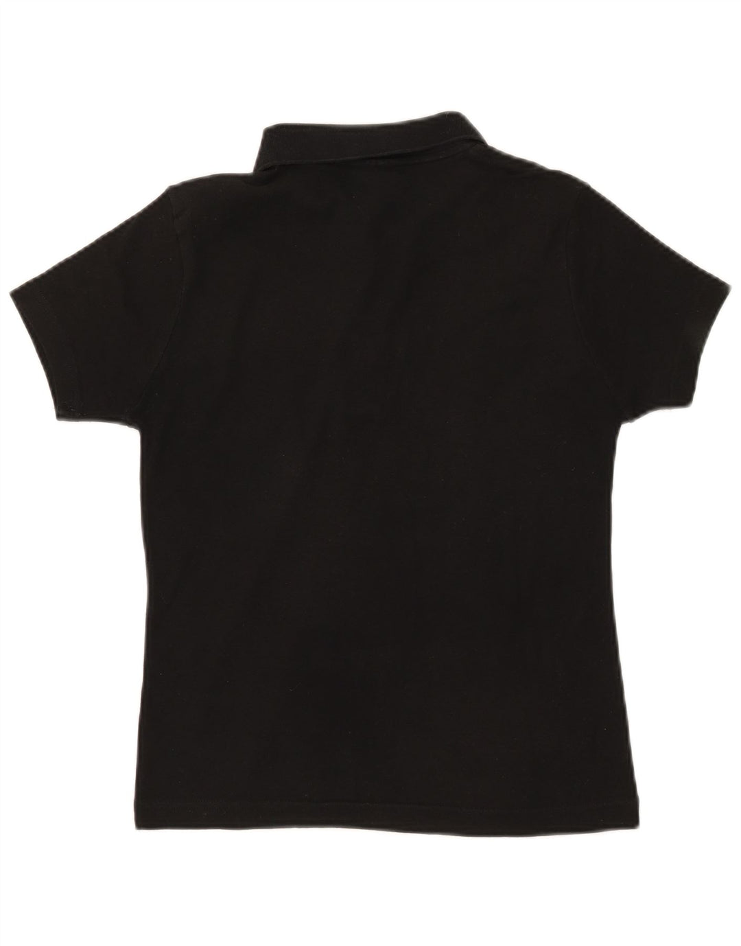 Lacoste Dame Polo Shirt Størrelse 42 Stor Sort Bomuld