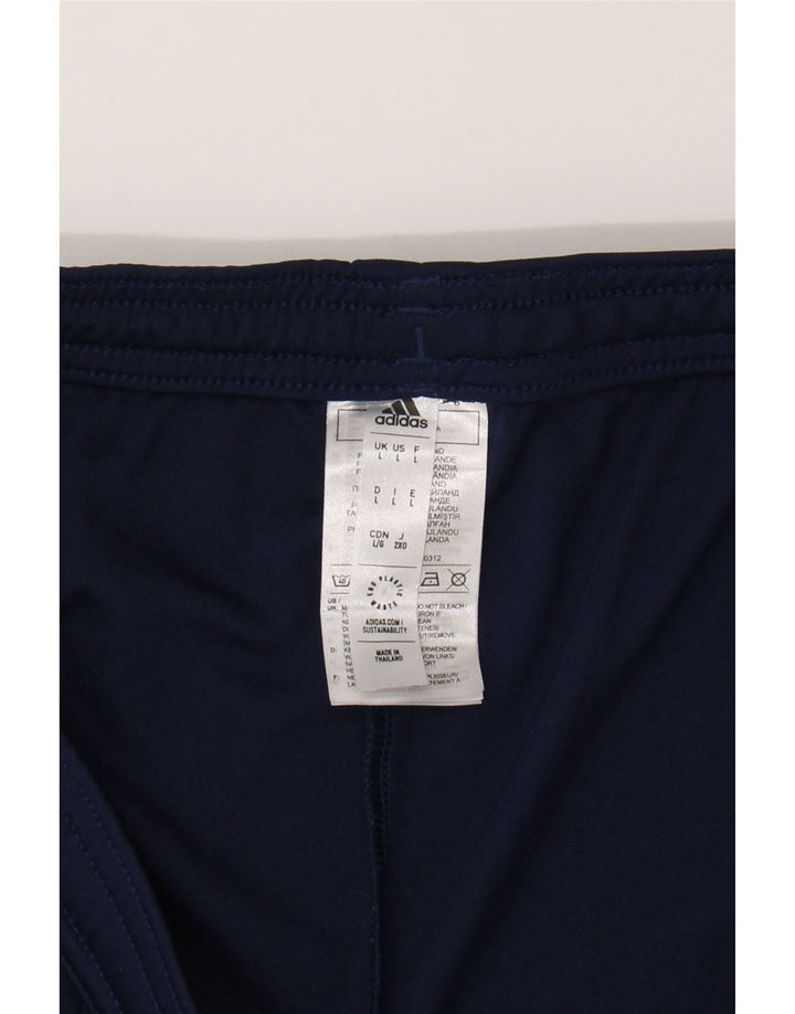 ADIDAS Mens Aeroready Sport Shorts Large Navy Blue Polyester Vintage Adidas and Second-Hand Adidas from Messina Hembry 